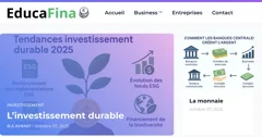 Aperçu du site EducaFina